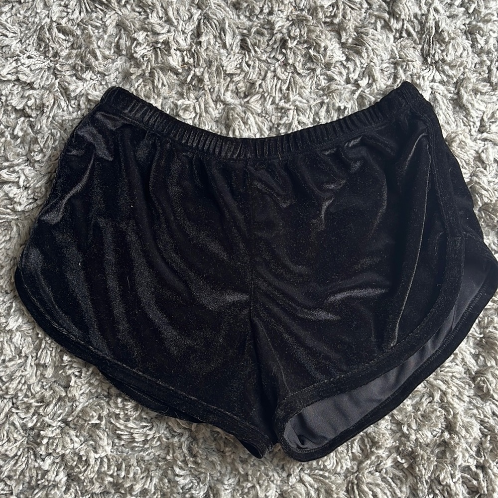 Brandy Melville Velvet Shorts